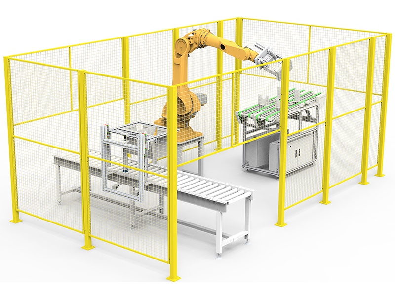 機器人自動裝箱